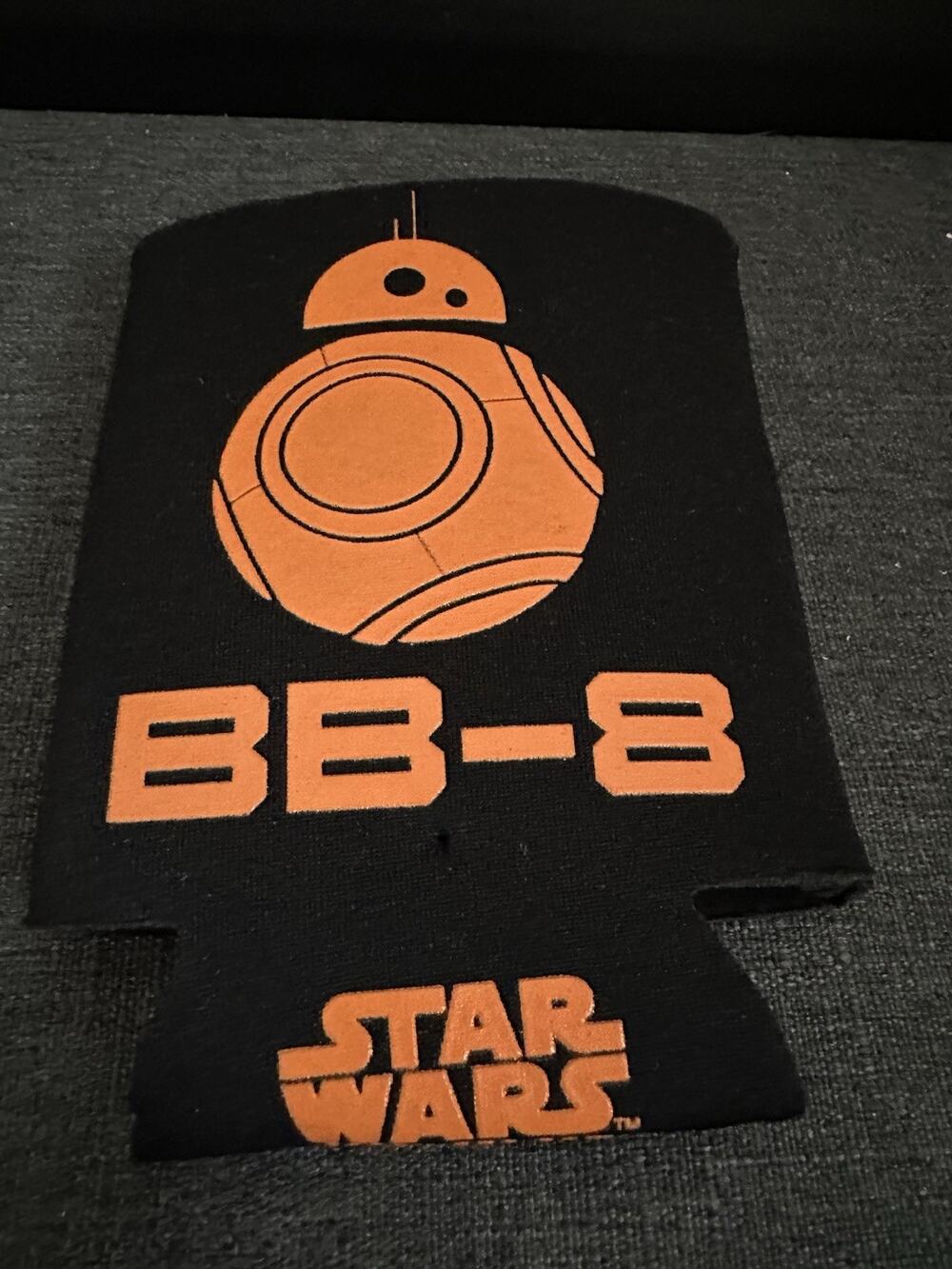 Star Wars BB-8 Can Cooler Koozie Orange Black Lucasfilm ICUP
